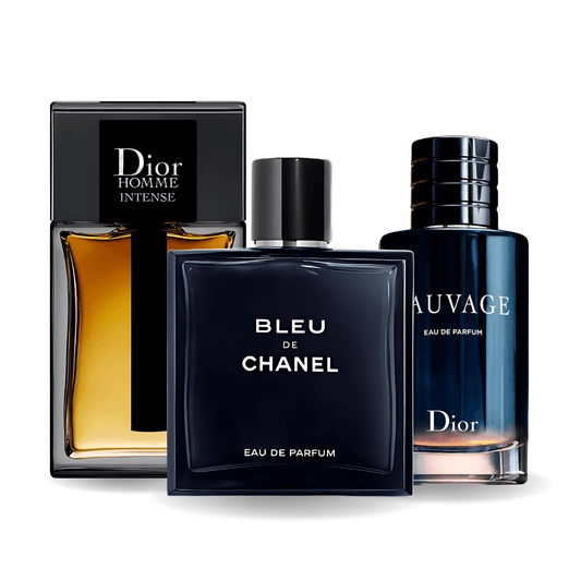 Sauvage Dior, Bleu de Chanel a Dior Homme Intense
